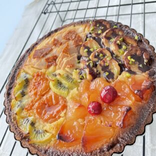 選べるフルーツ！米粉ハニータルト18cm