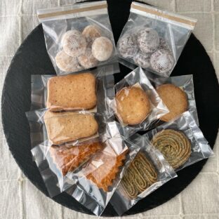 エヌ.アランジュの米粉のハニーバタークッキーの予約受付開始を始まりました。