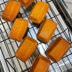 小麦粉のフィナンシェを米粉に置き換えたい！その方法とは？